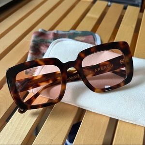Aperçu Eyewear Maria Sunglasses in Marmalade